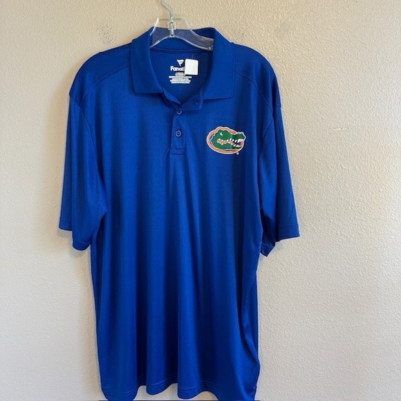 NWT Fanatics Branded Men's Florida Gators Blue Left Side Block Polo Shirt XL - Picture 3 of 9